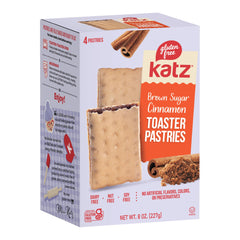 Katz Gluten Free Toaster Pastries Cinnamon – warm morning flavor