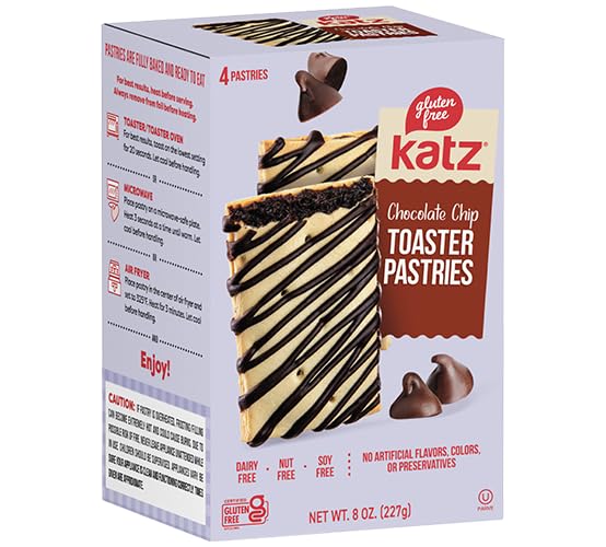 Katz Gluten Free Toaster Pastries Iced Holiday Berry – festive flavor ready to enjoy