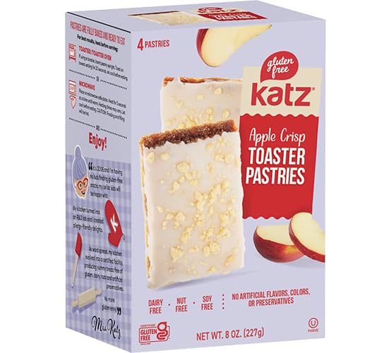 Katz Gluten Free Toaster Pastries Pumpkin Cheesecake – creamy pumpkin swirl