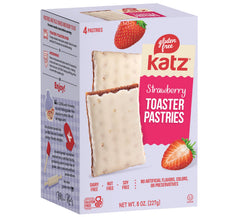 Katz Gluten Free Toaster Pastries Strawberry – grab-and-go snack