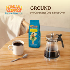 Kauai Coffee estate photo highlighting volcanic soil and premium origin