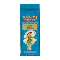 Kauai Coffee Koloa Estate ground coffee bag with premium packaging.