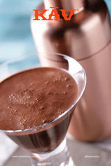 KAV Decadent dessert mousse dish demonstrates versatile use for elegant desserts.