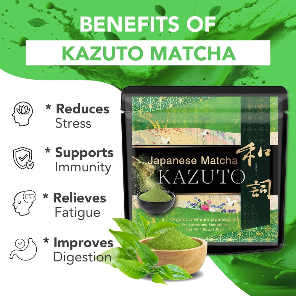 Kazuto Classic organic gluten-free vegan matcha from Shizuoka, single origin