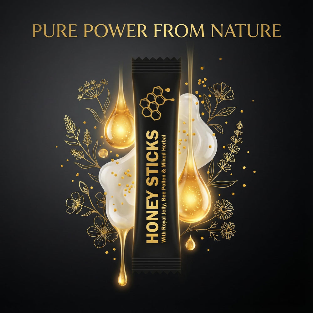 KBKTWOLT Organics Honey Sticks travel-pack ready for on-the-go use