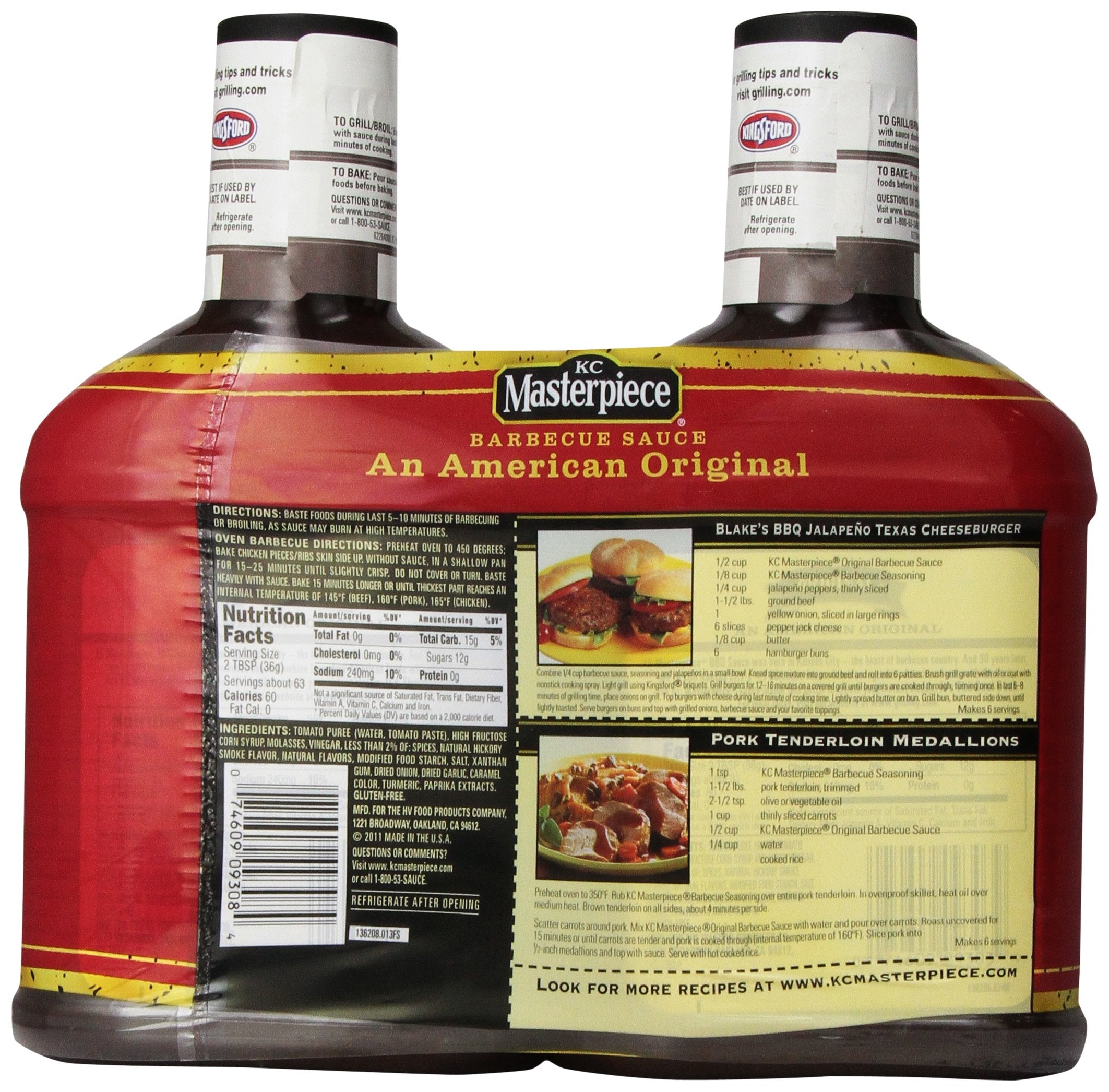 KC Masterpiece Original Sauce grill glaze on ribs