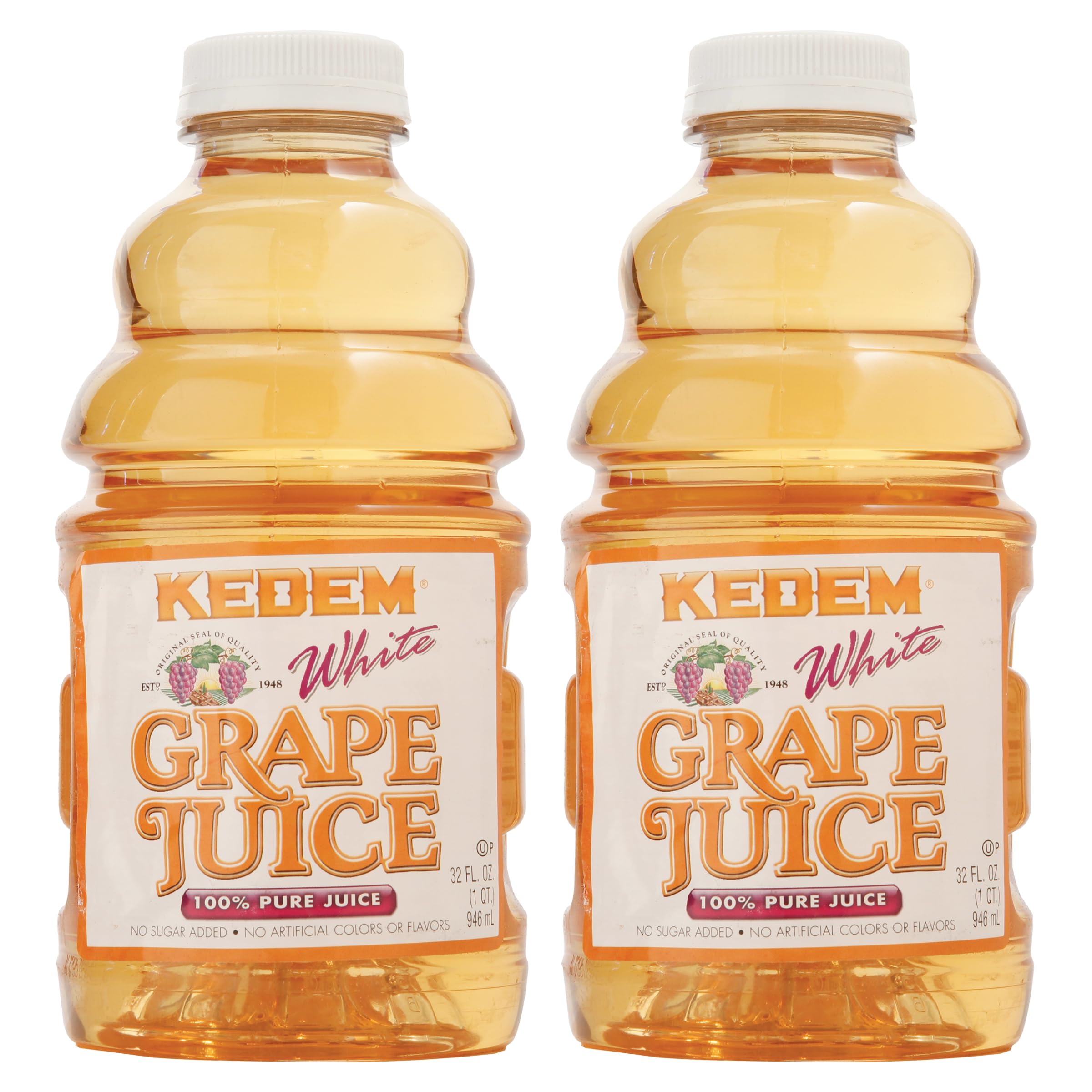 Kedem White Grape Juice 32oz bottle shown for everyday refreshment