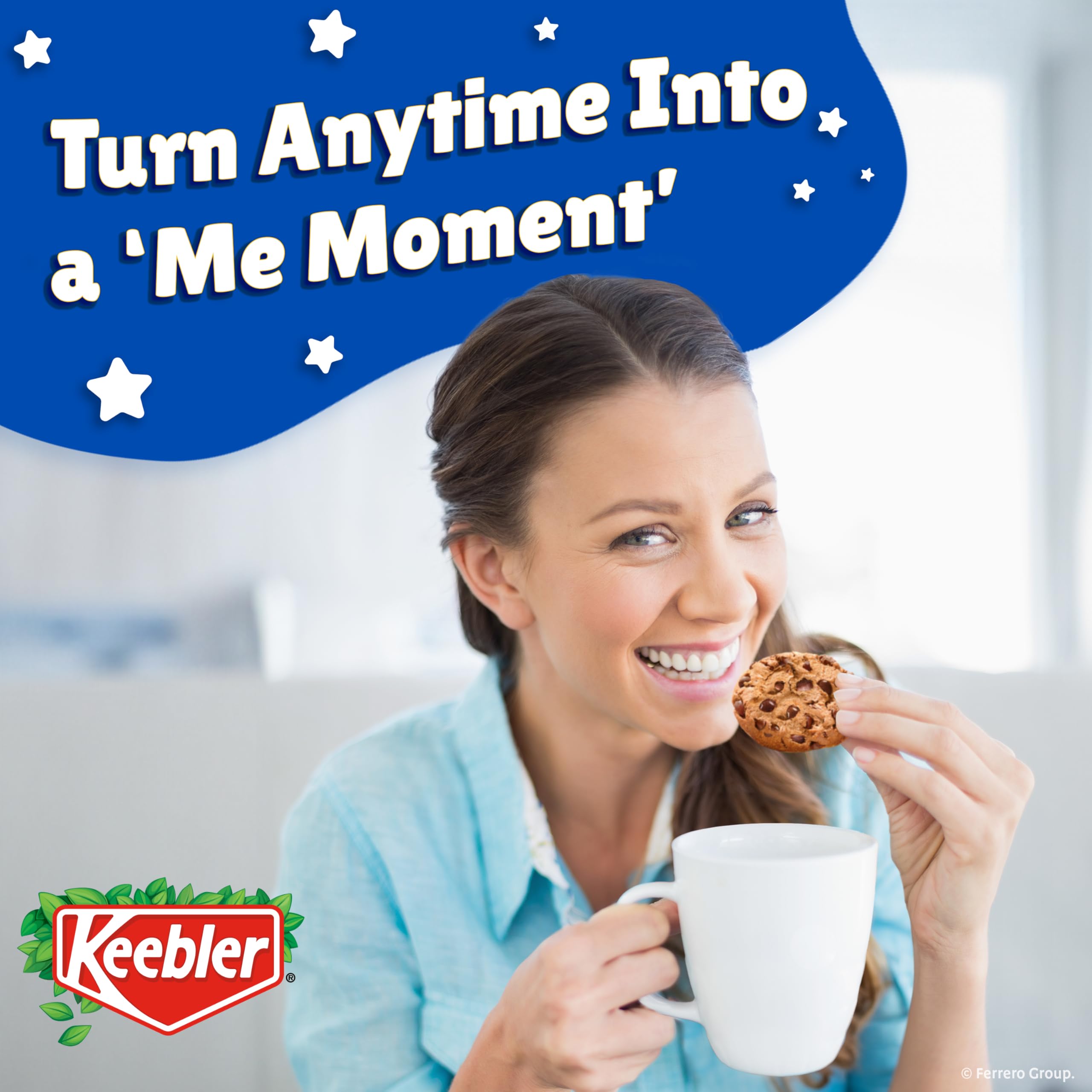 Idea image: two Keebler Cookies with ice cream for a delicious sandwich.