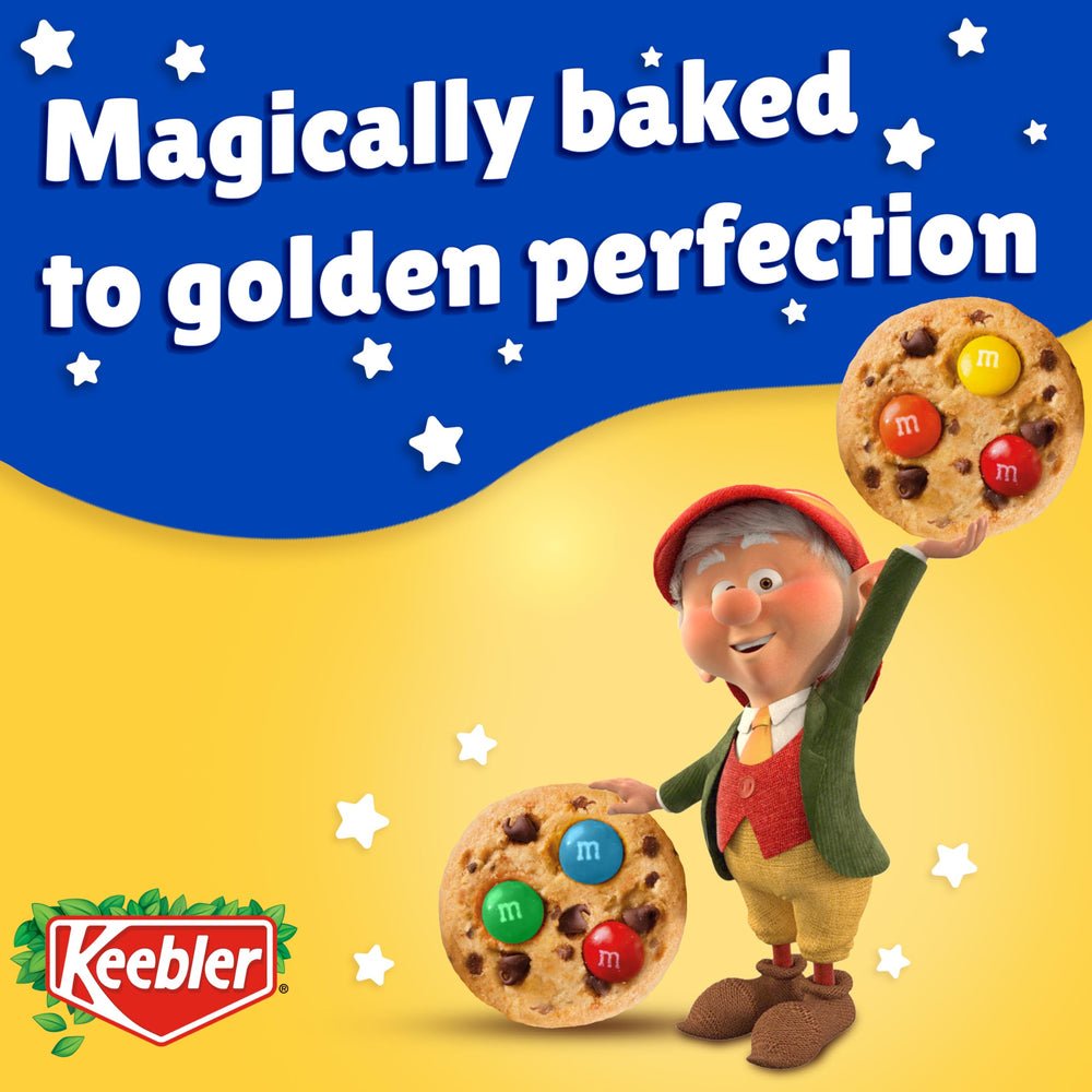 Keebler Chips Deluxe with M&amp;M's, ideal for ice cream sandwiches.