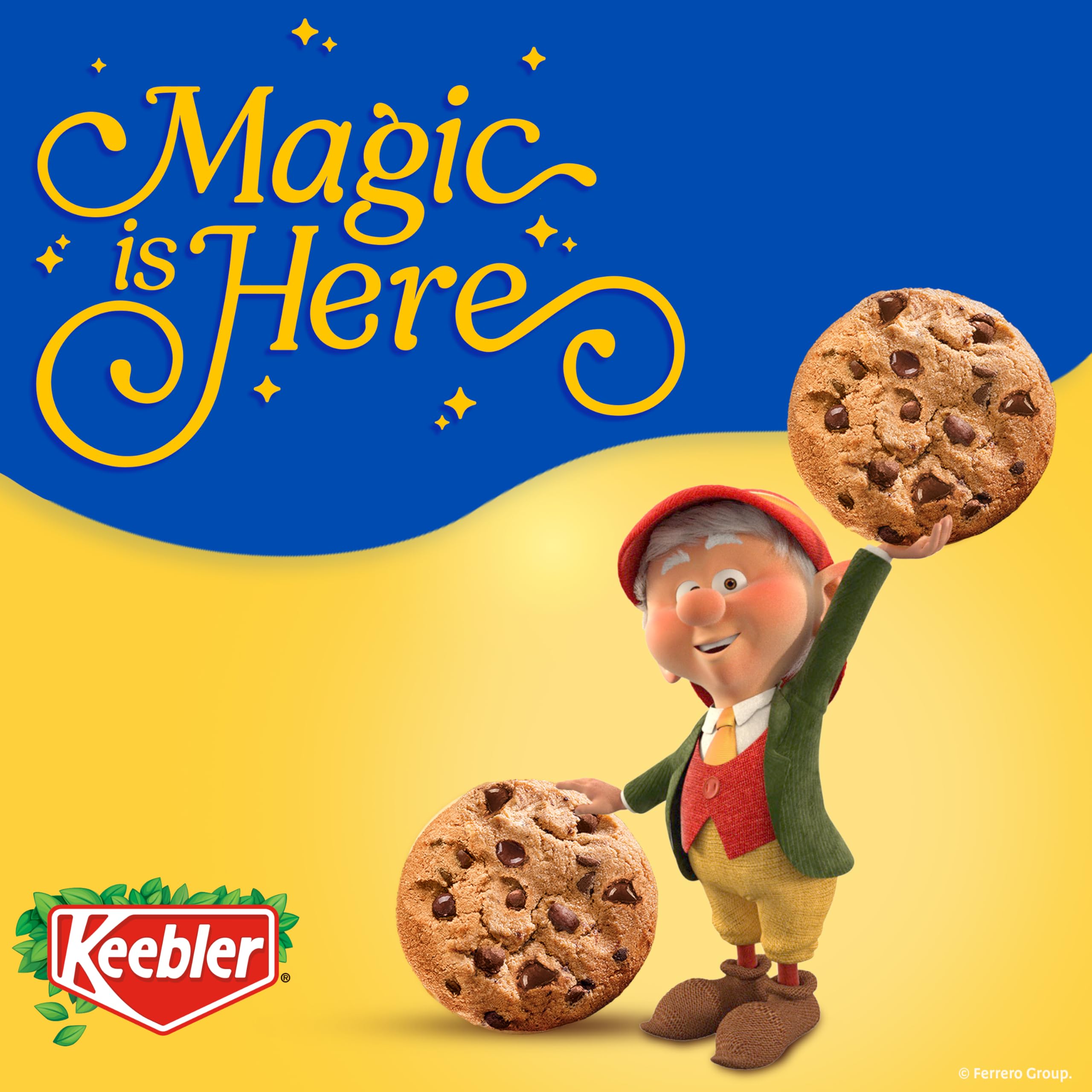 Idea image: Keebler Chips Deluxe cookies for a campfire s’more twist.