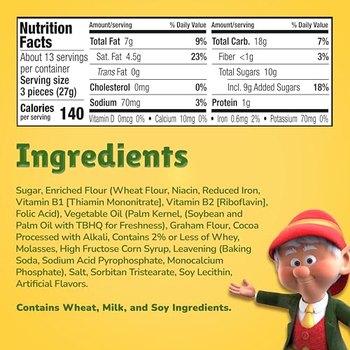 Keebler Fudge Deluxe Grahams bite shot inviting quick indulgence