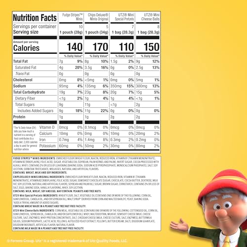 Keebler Fudge Stripes mini cookies offer a rich chocolate bite.
