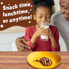 Keebler Fudge Stripes cookies on a plate, inviting aroma and crisp texture.