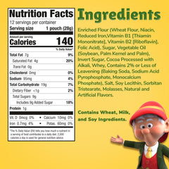 Keebler On-The-Go Fudge Stripes fudge-coating closeup highlights rich flavor.