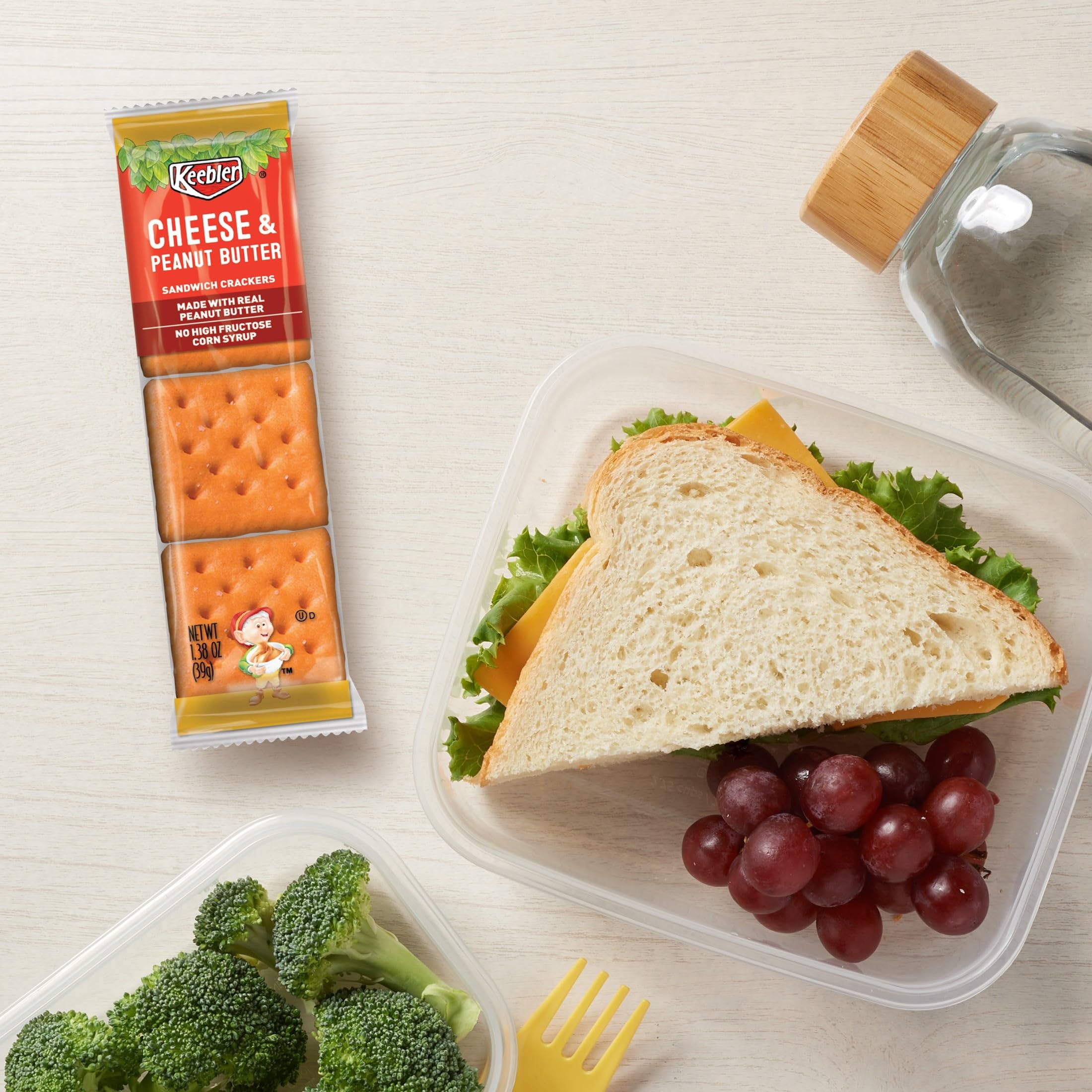 Keebler snack pack on the go for field trips and lunches.