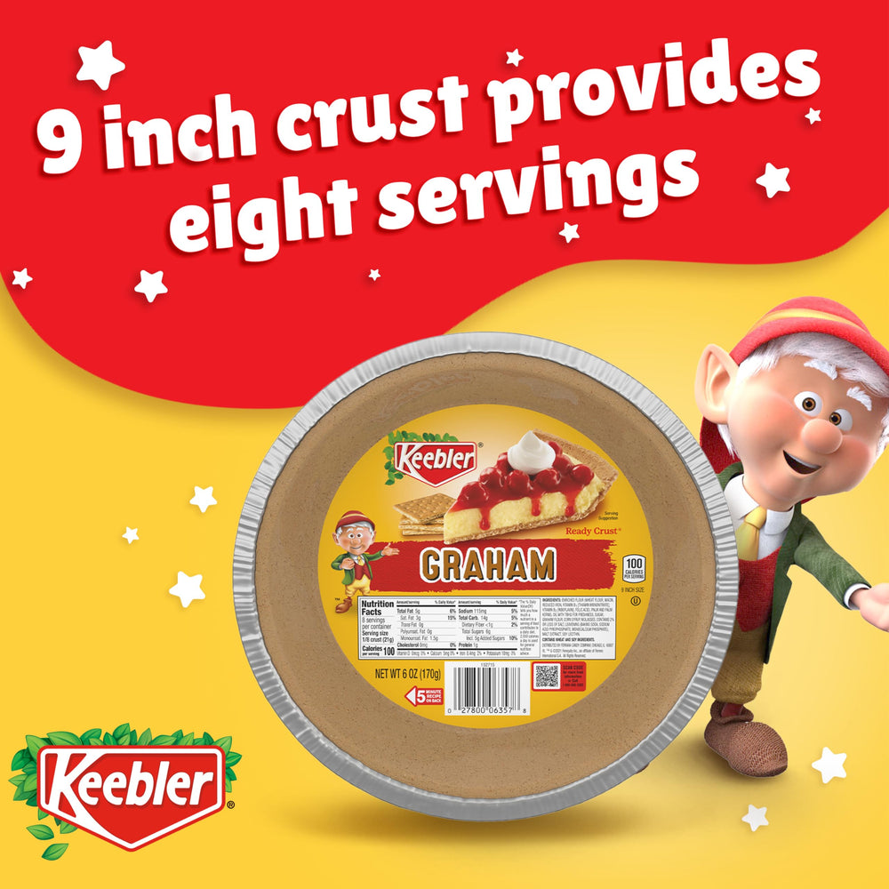 Keebler Ready Crust holiday treat setup for festive pies
