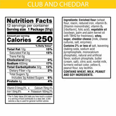 Keebler Sandwich Crackers individually wrapped portions ideal for lunchboxes