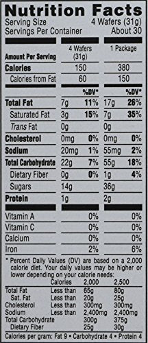 Keebler Sugar Wafer Vanilla multi-pack display highlights convenient sharing on the go