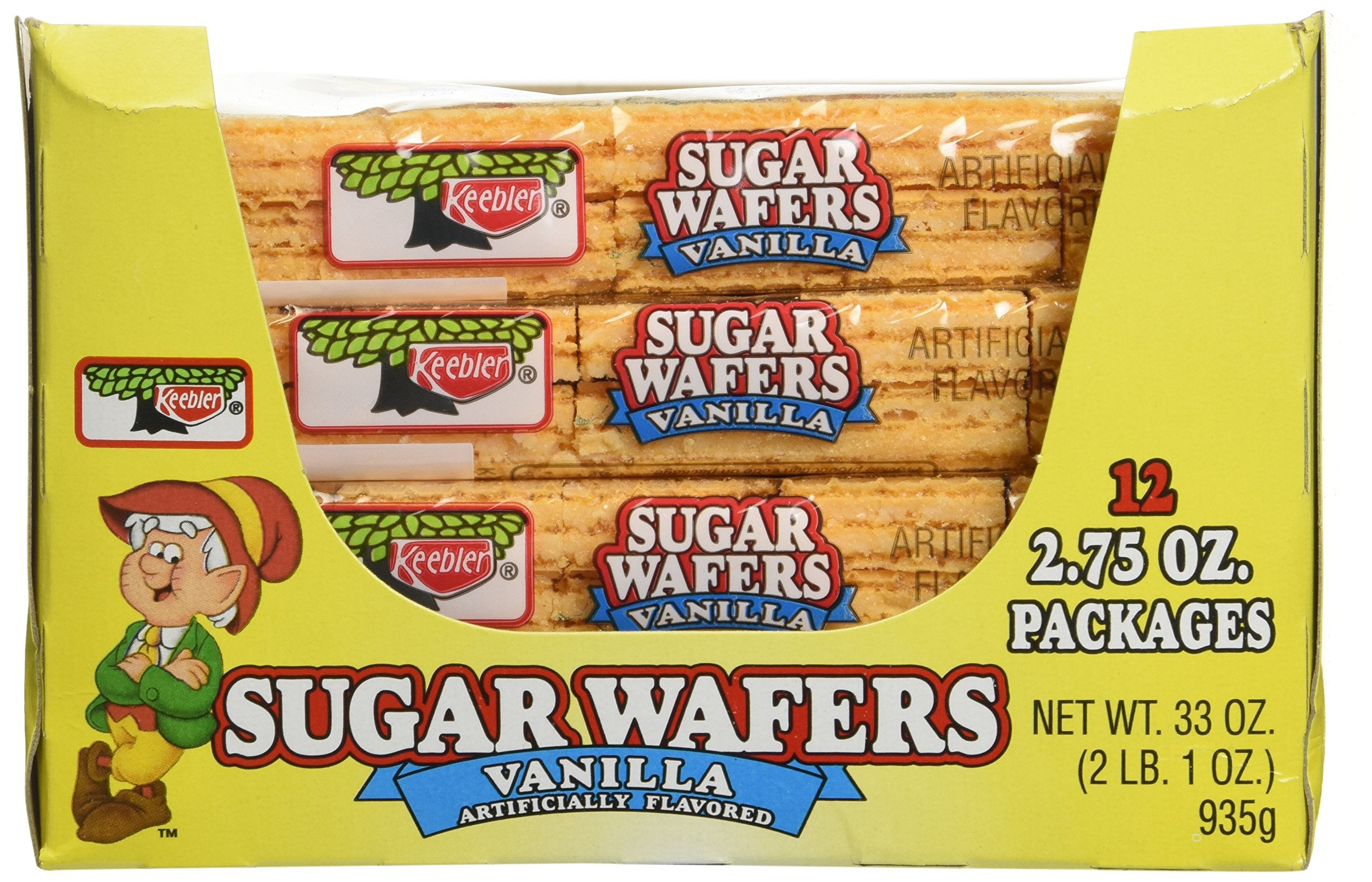 Keebler Sugar Wafer Vanilla serving idea with tea or coffee