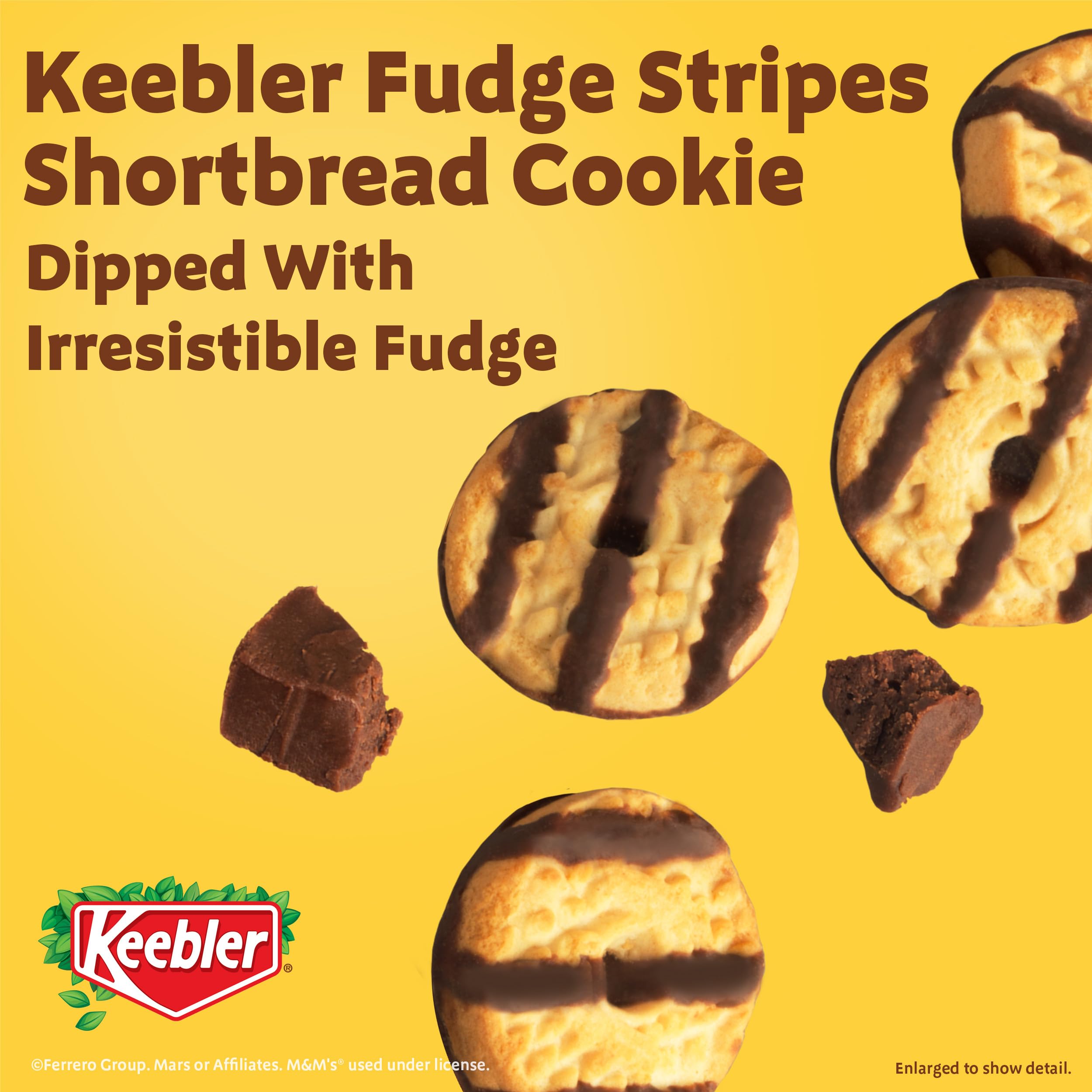 Keebler Variety Pack display shows three classic cookies.