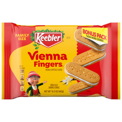 Keebler Vienna Fingers cookies in package, ideal for sharing.