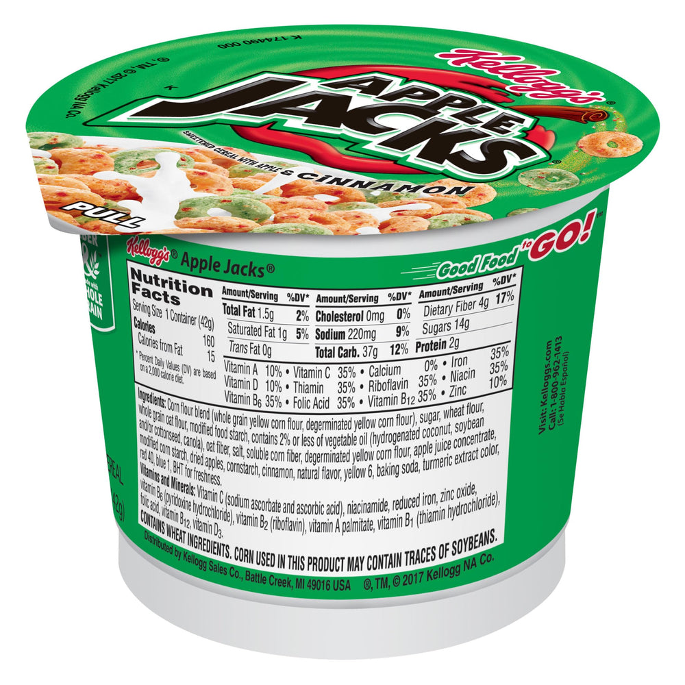 On-the-go breakfast or snack option that pairs with milk.
