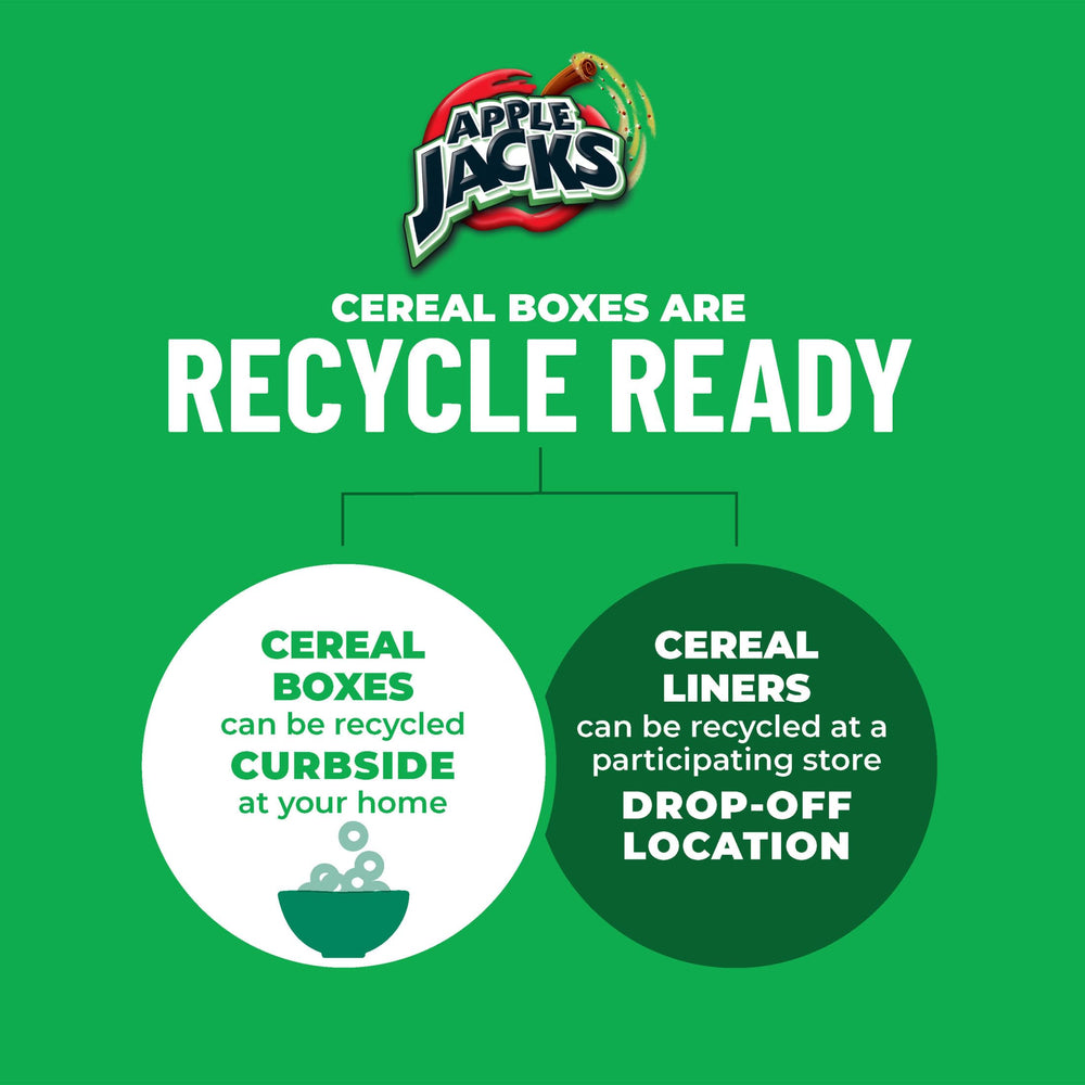 Kids reaching for Kellogg's Apple Jacks as a snack-time option