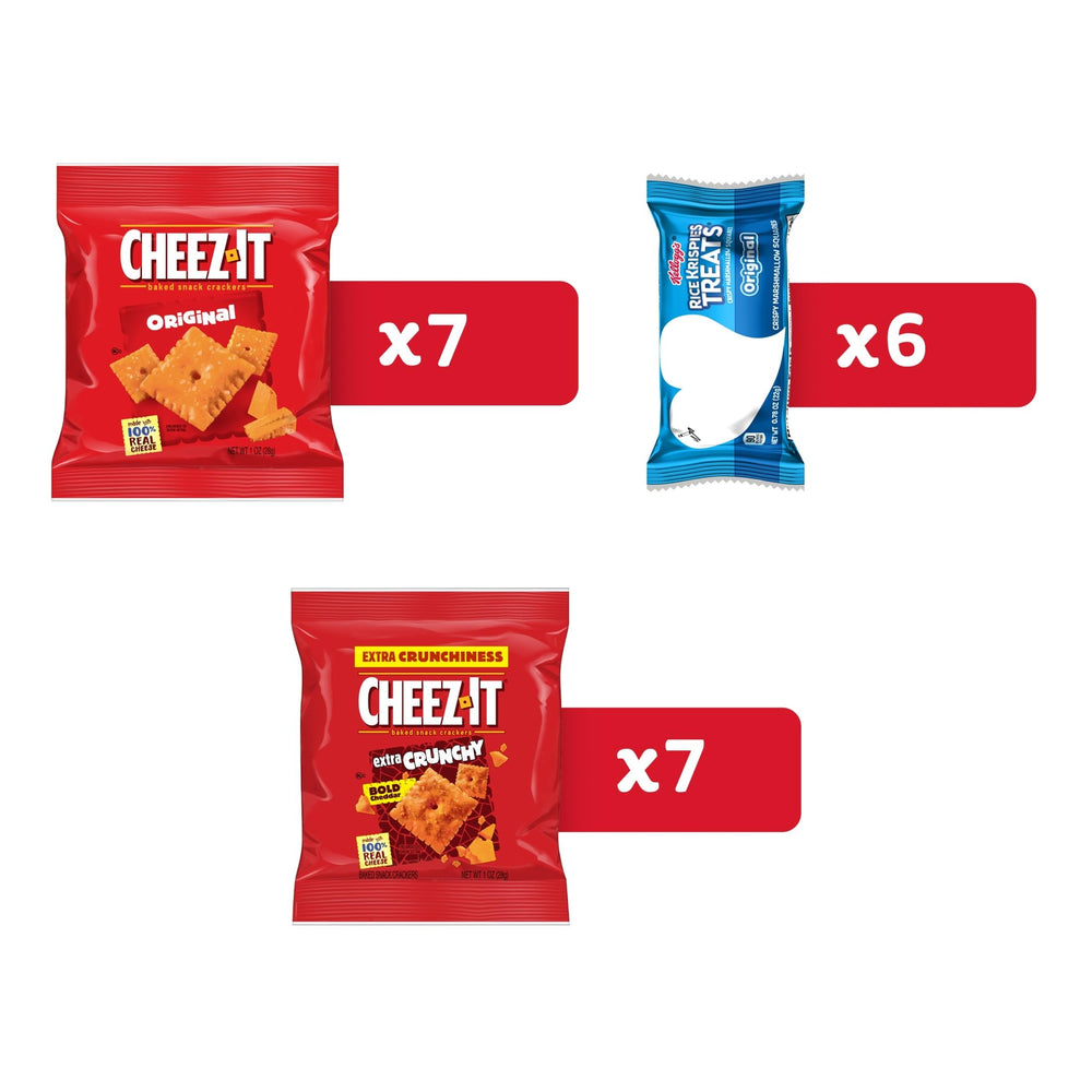 Kellogg's Back-to-School Snacks Variety Pack box ready for classroom sharing.