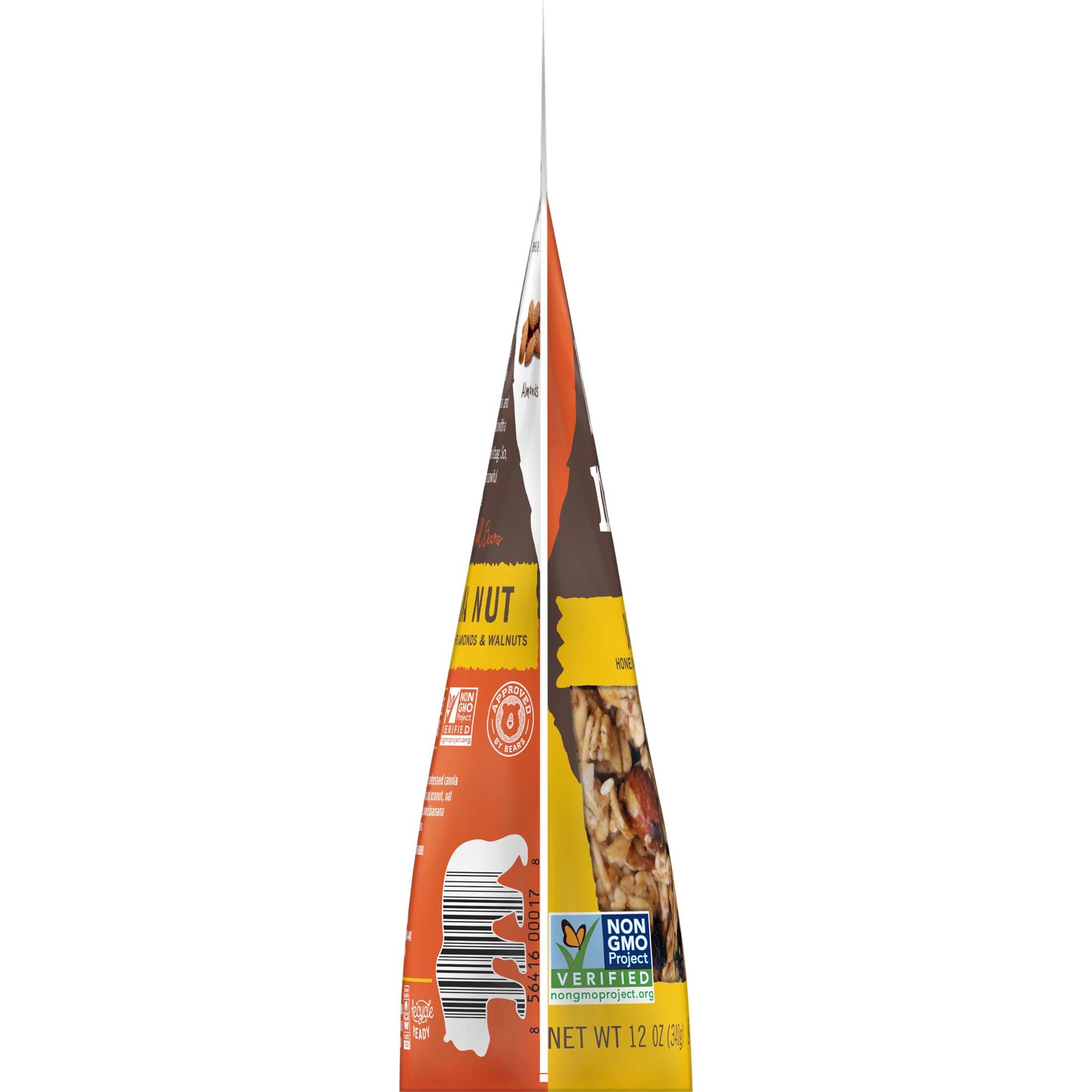 Kellogg's Bear Naked Banana Nut granola on-the-go pouch, snack anywhere.