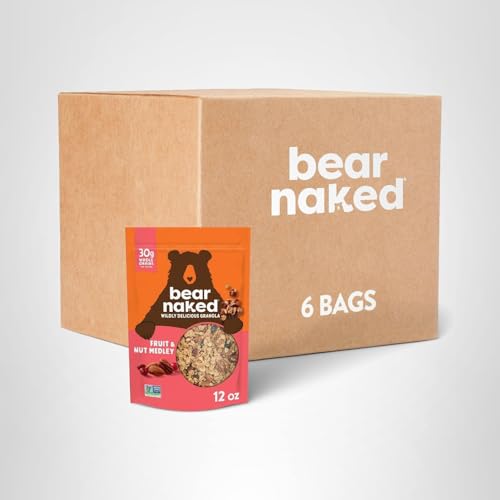 Kellogg's Bear Naked granola beside yogurt and berries, versatile breakfast idea