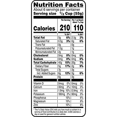 Bear Naked Vanilla Almond Crisp almonds deliver crunch and protein