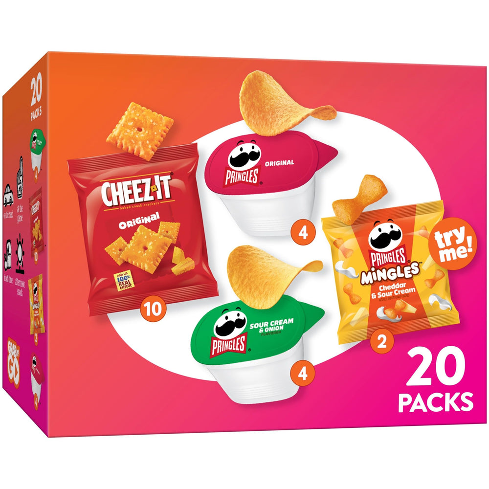 Kellogg's Cheez-It Original crackers box front, a classic crunchy snack.