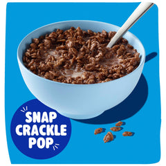 Twelve-pack Cocoa Krispies Cups stay fresh for busy mornings.