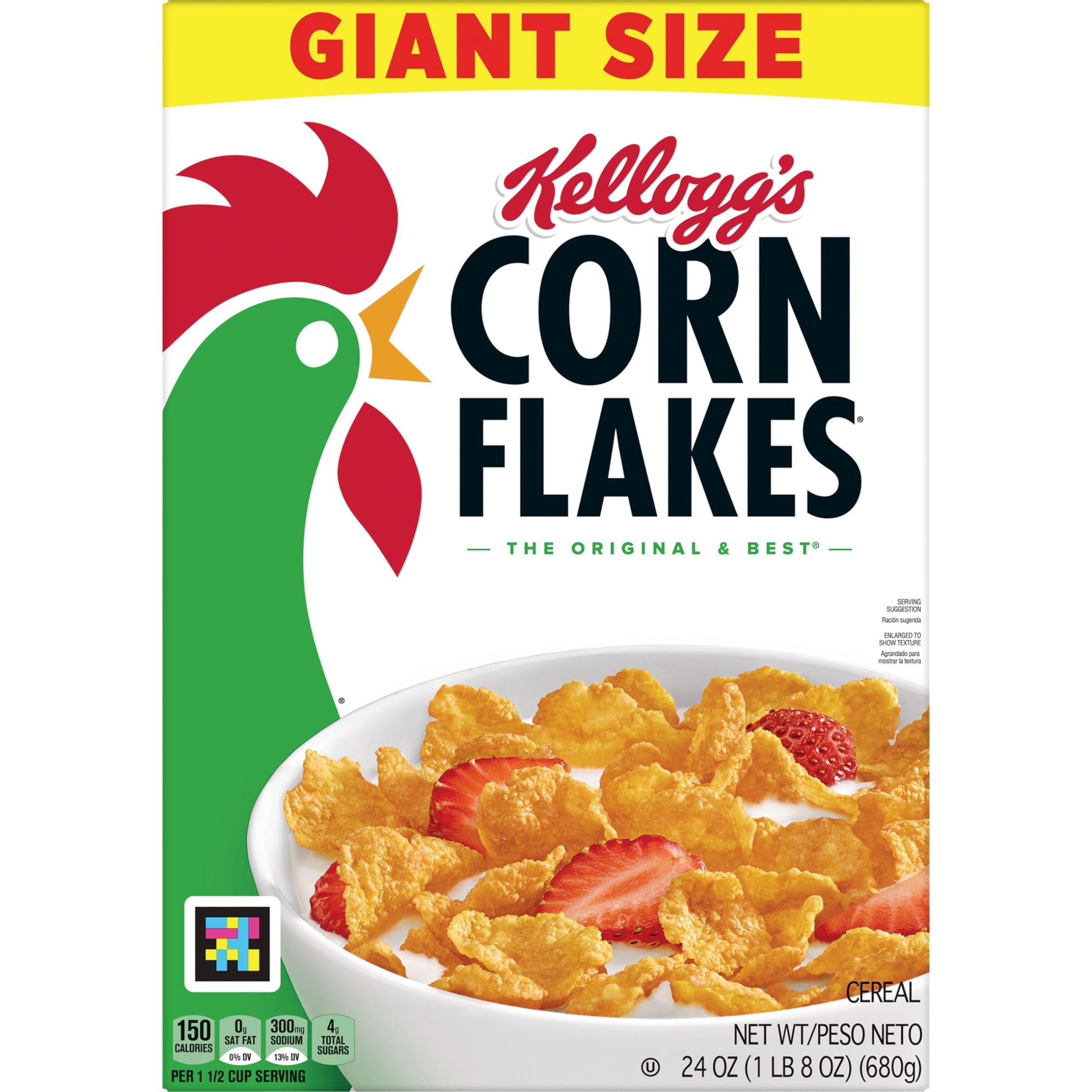 Kellogg's Corn Flakes used as dessert crust base.