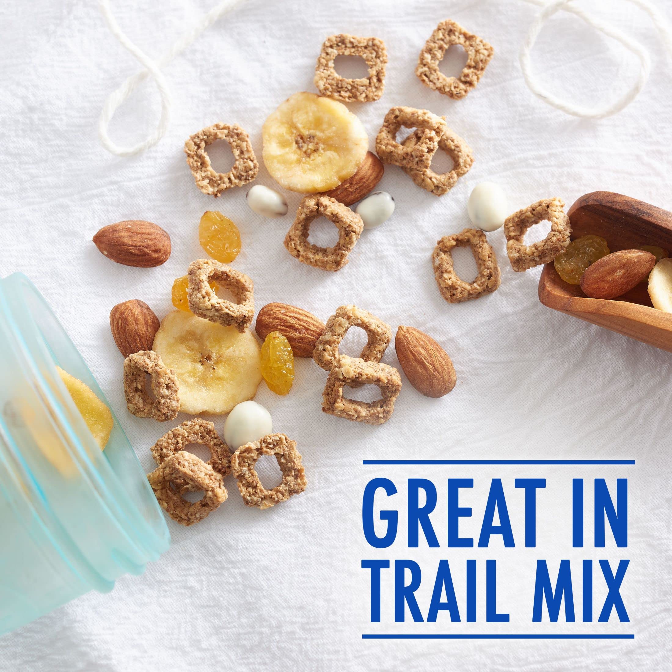 Kellogg's Cracklin' Oat Bran boxes on a pantry shelf