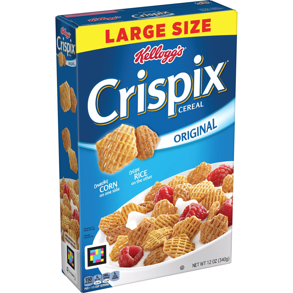 Kellogg's Crispix bowl of cereal for a quick breakfast