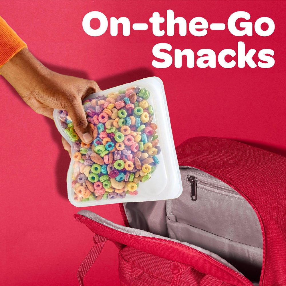 Kellogg's Froot Loops spoonful in a bowl during breakfast