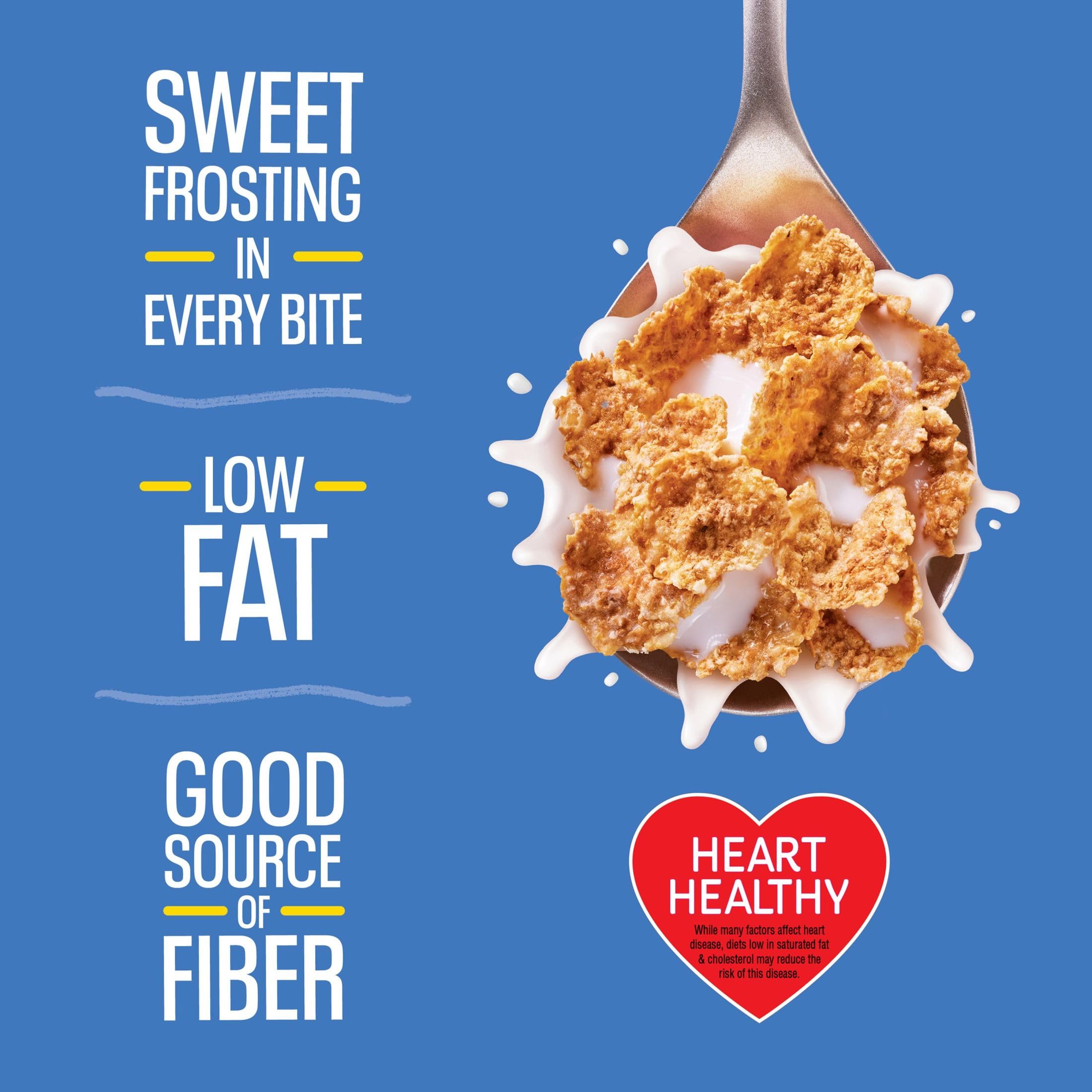 Kellogg's Frosted Bran box front, inviting breakfast treat.