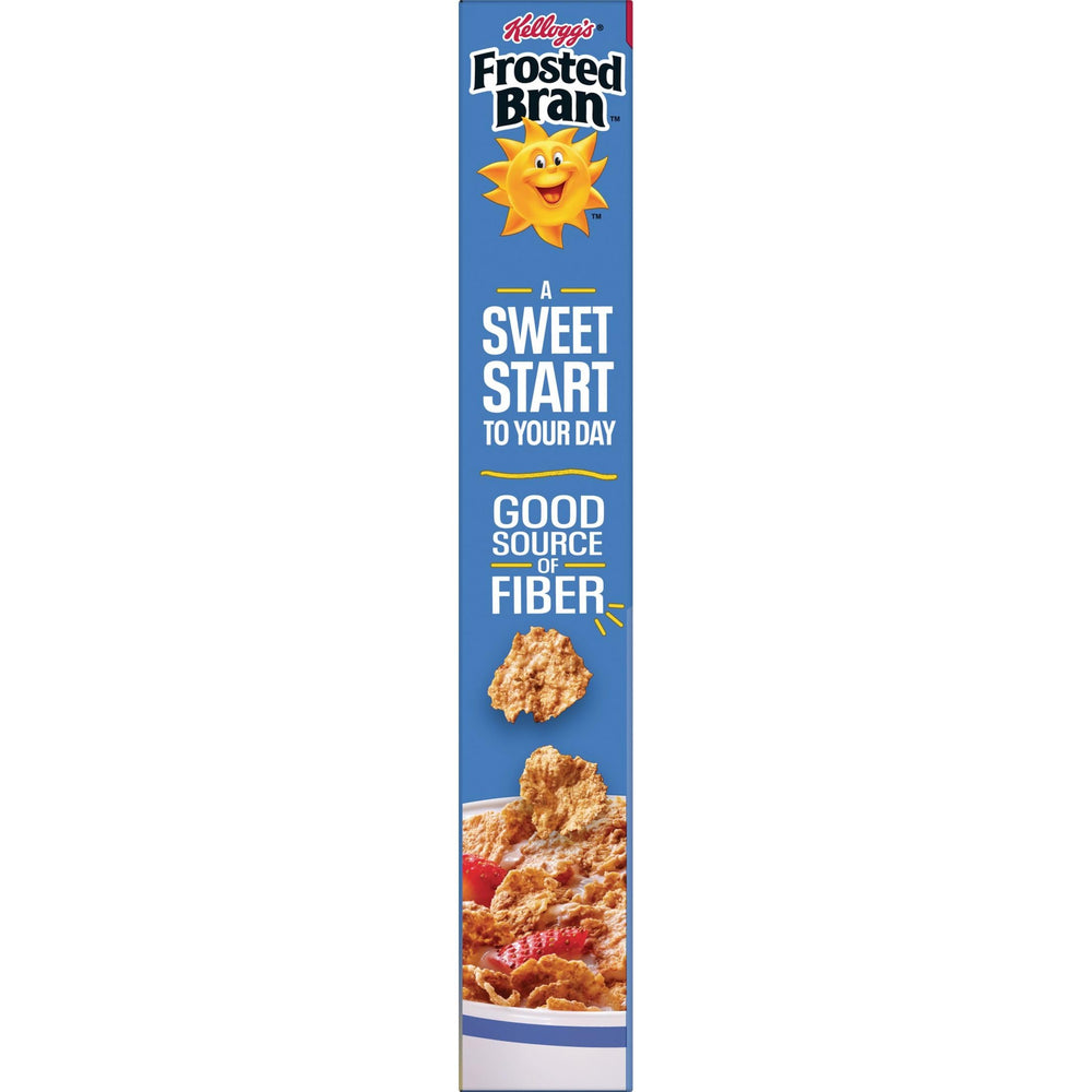 Kellogg's Frosted Bran kitchen counter display.