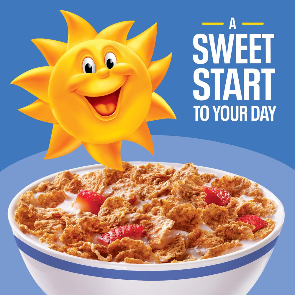Kellogg's Frosted Bran morning routine, wholesome fiber start.