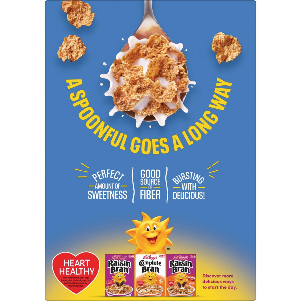 Kellogg's Frosted Bran yogurt parfait layer.