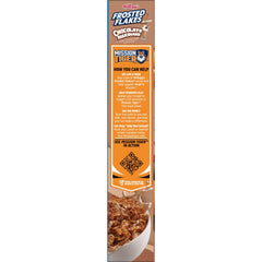 Kellogg's Frosted Flakes Chocolate Milkshake serving dish ready for family mornings.