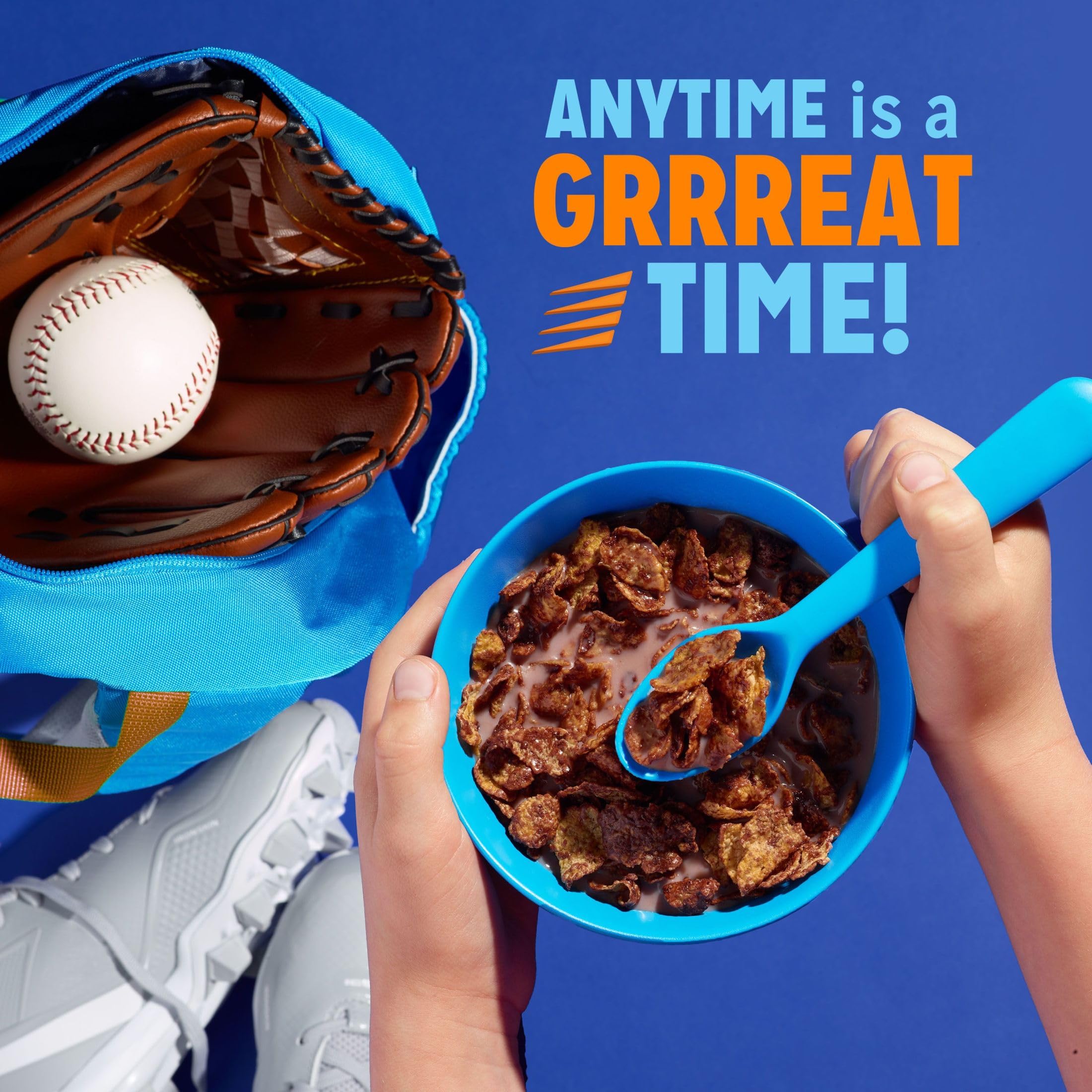Kellogg's Frosted Flakes Chocolate Milkshake snack ideas for busy days.
