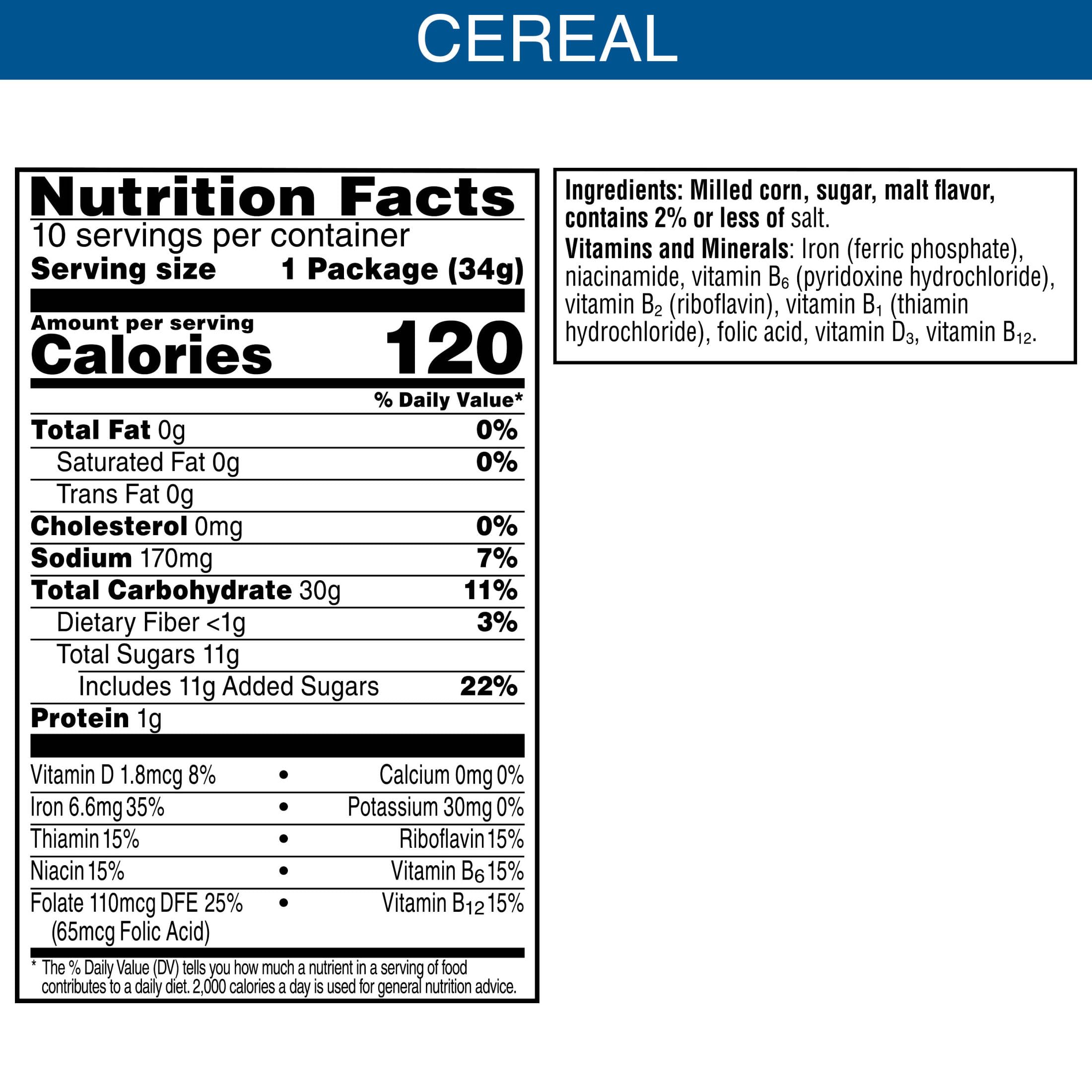 Kellogg's Frosted Flakes Go Packs pouches for quick on-the-go breakfast.