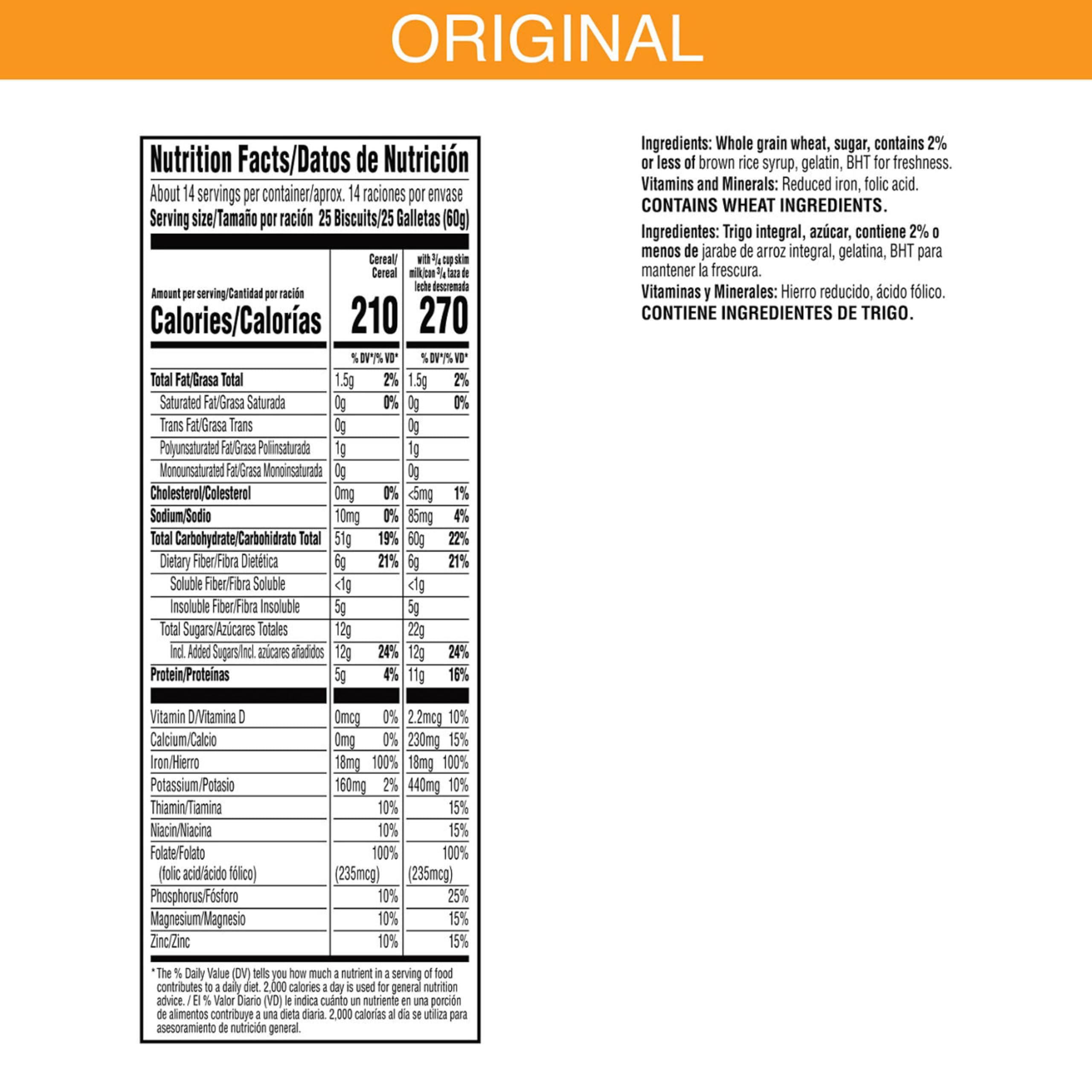 Kellogg's Frosted Mini-Wheats bite-sized biscuits with frosted coating and natural sweetness close-up.
