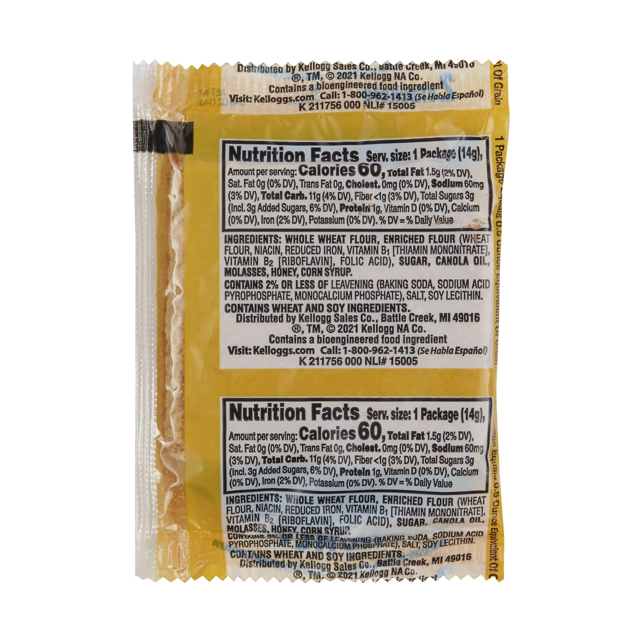 Kellogg's Honey Grahams used as a base for pie crusts and bars.