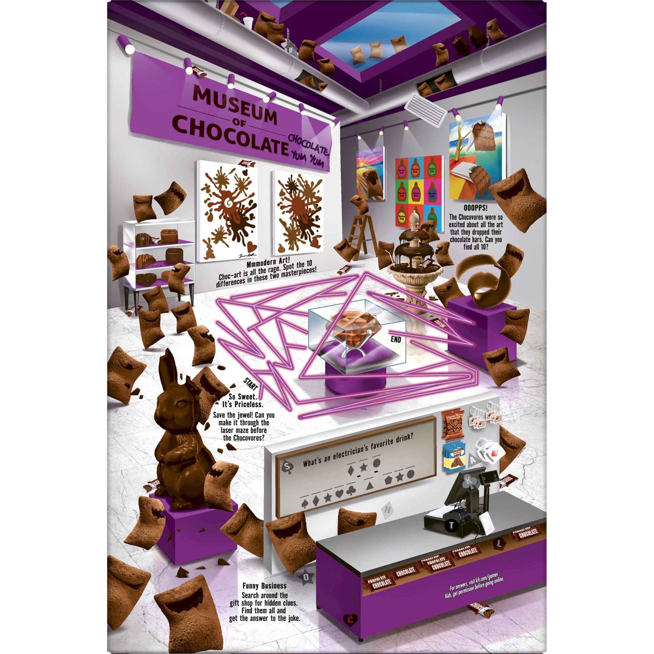 Kellogg's Krave Brownie Batter in trail mix for a chocolate boost