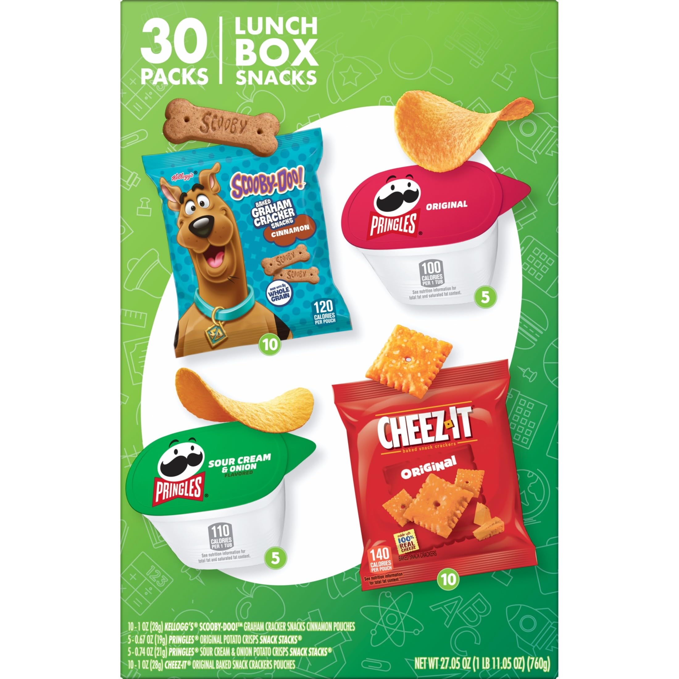 Kellogg's lunch box single-serve pouches; portable portions for on-the-go eating