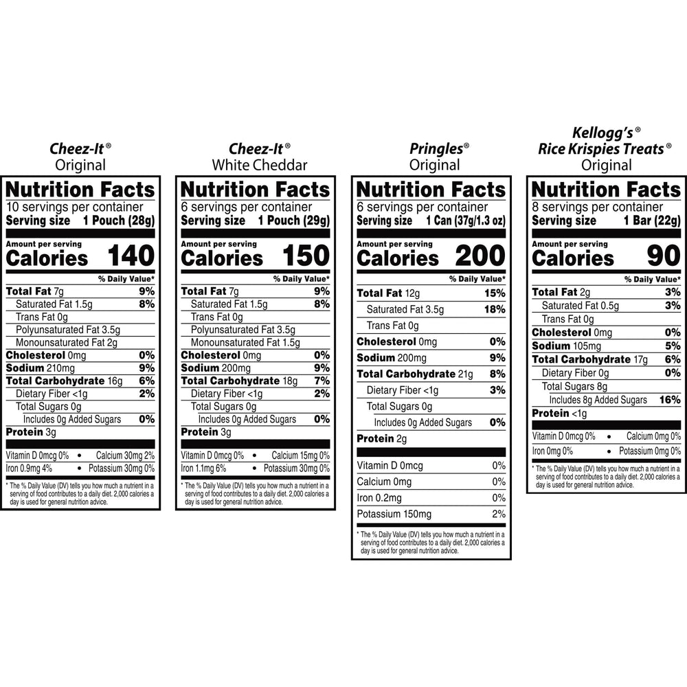Gift-ready Kellogg's variety pack box, ideal for gift baskets or care packages.