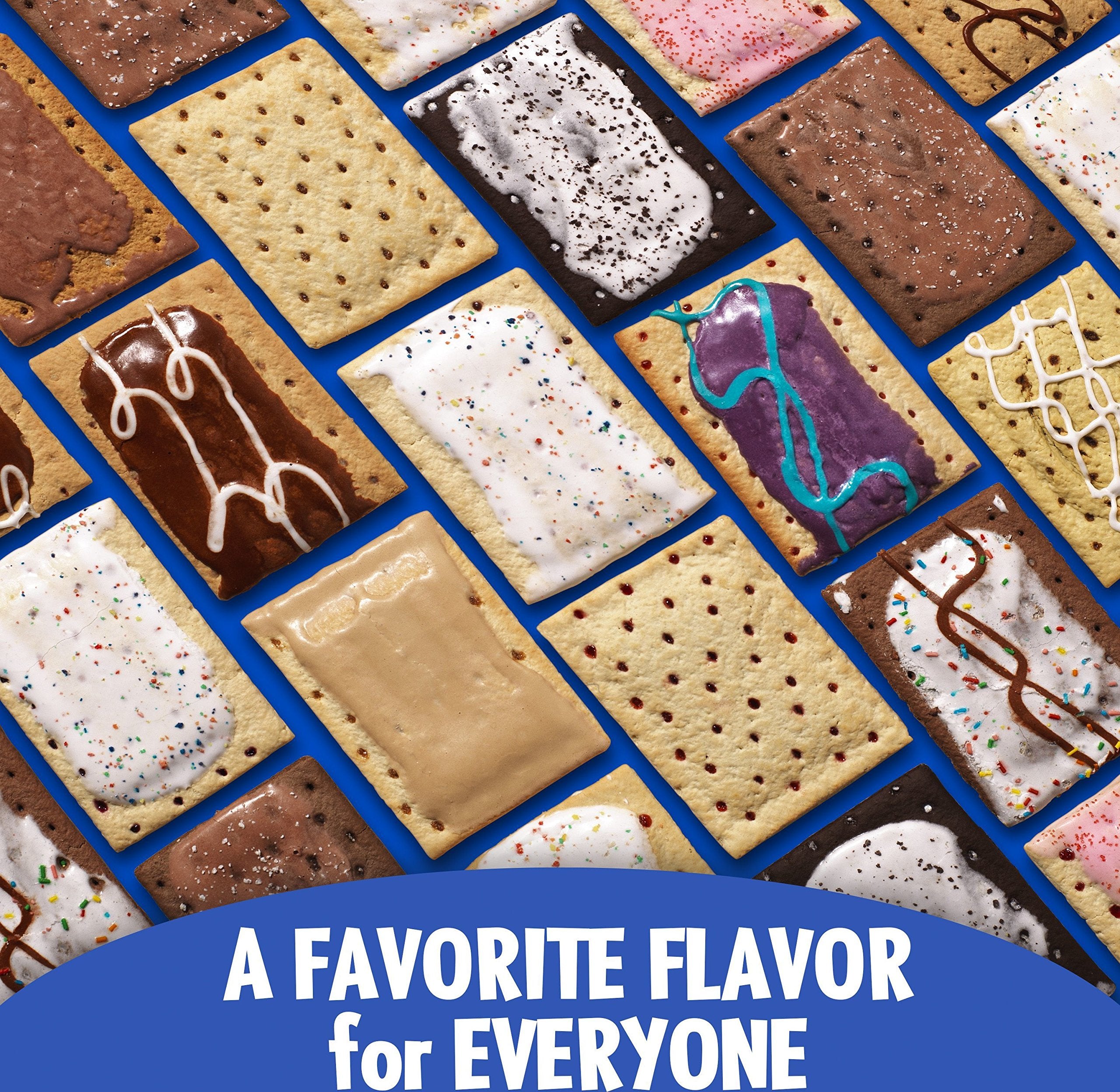 Pop-Tarts Frosted Raspberry served with milk for a quick snack.
